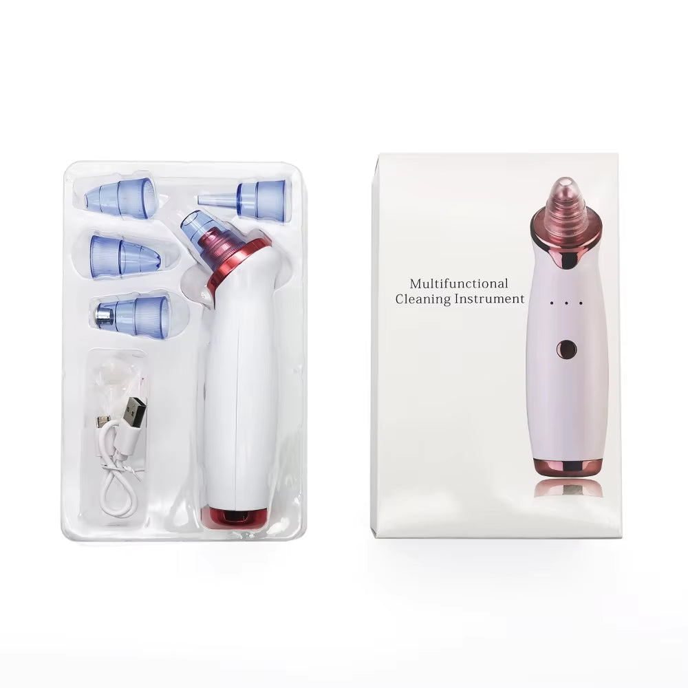 Blackhead Remover Pore Vacuum Upgraded Facial Pore Cleaner Electric Acne Whitehead Black Spots Extractor Tool for Women & Men